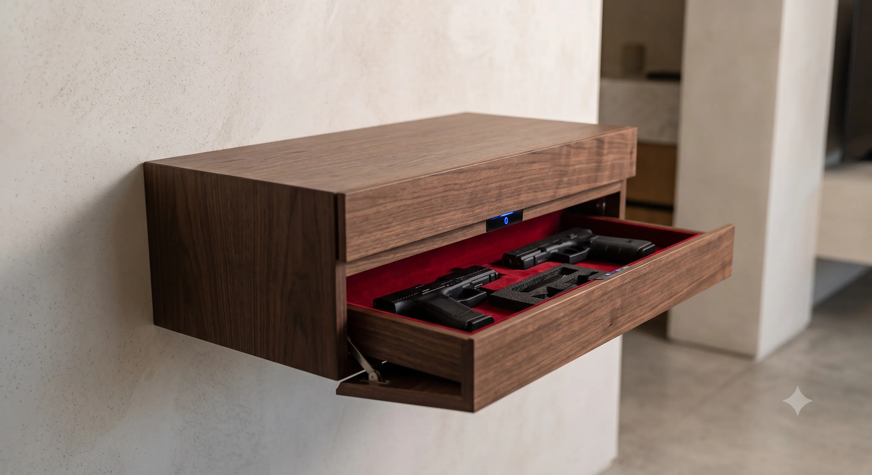 The Sentinel | RFID Security Shelf with Concealed Compartment