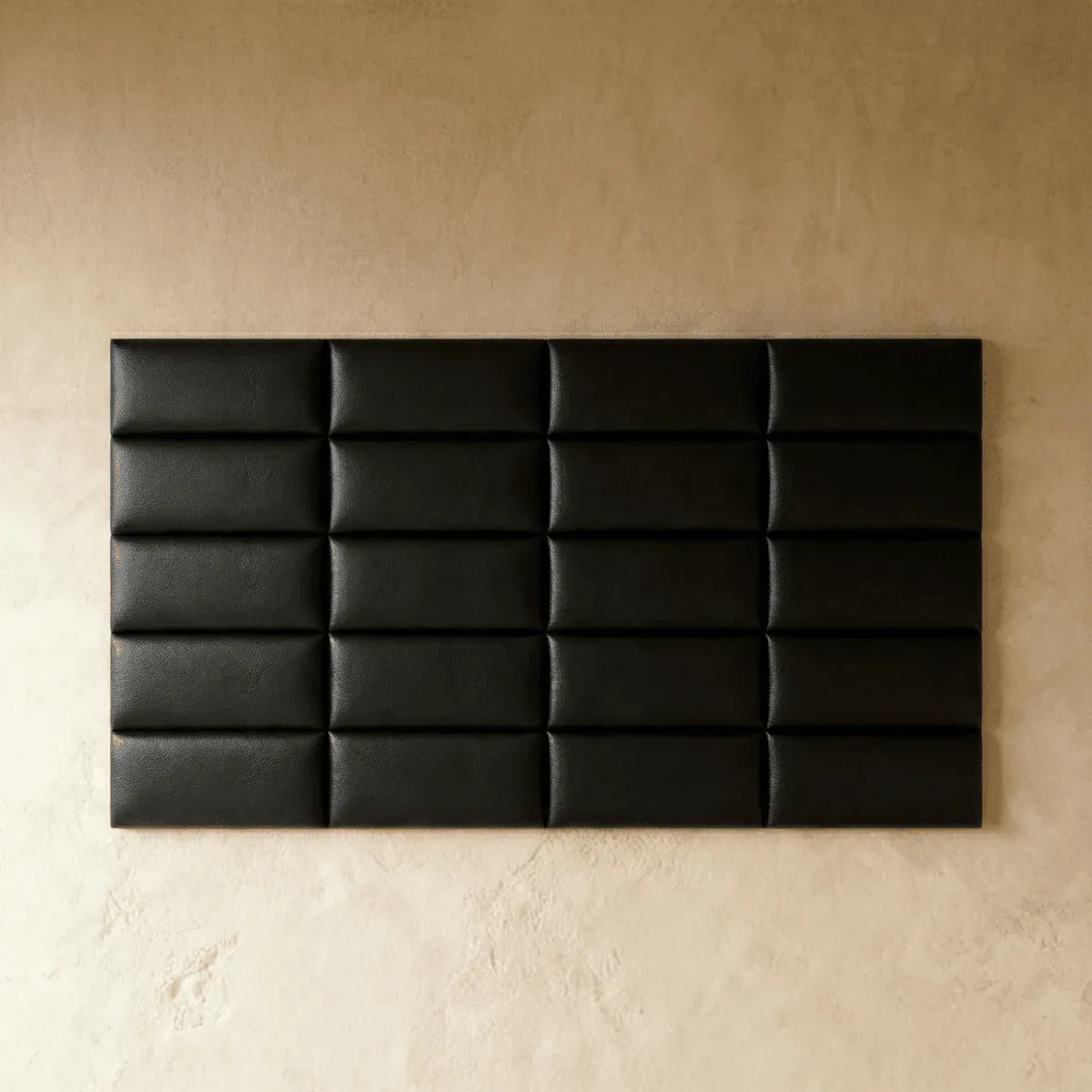 Upholstered Leather Wall Panels — 3