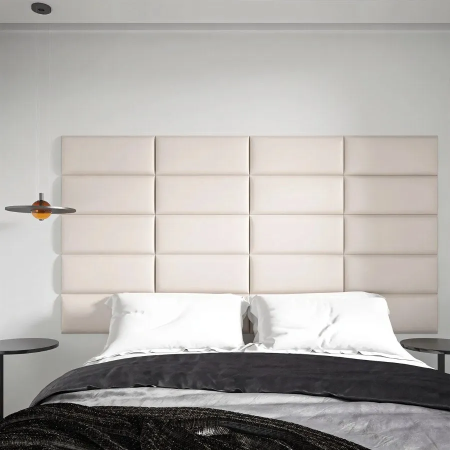 Upholstered Leather Wall Panels — 4