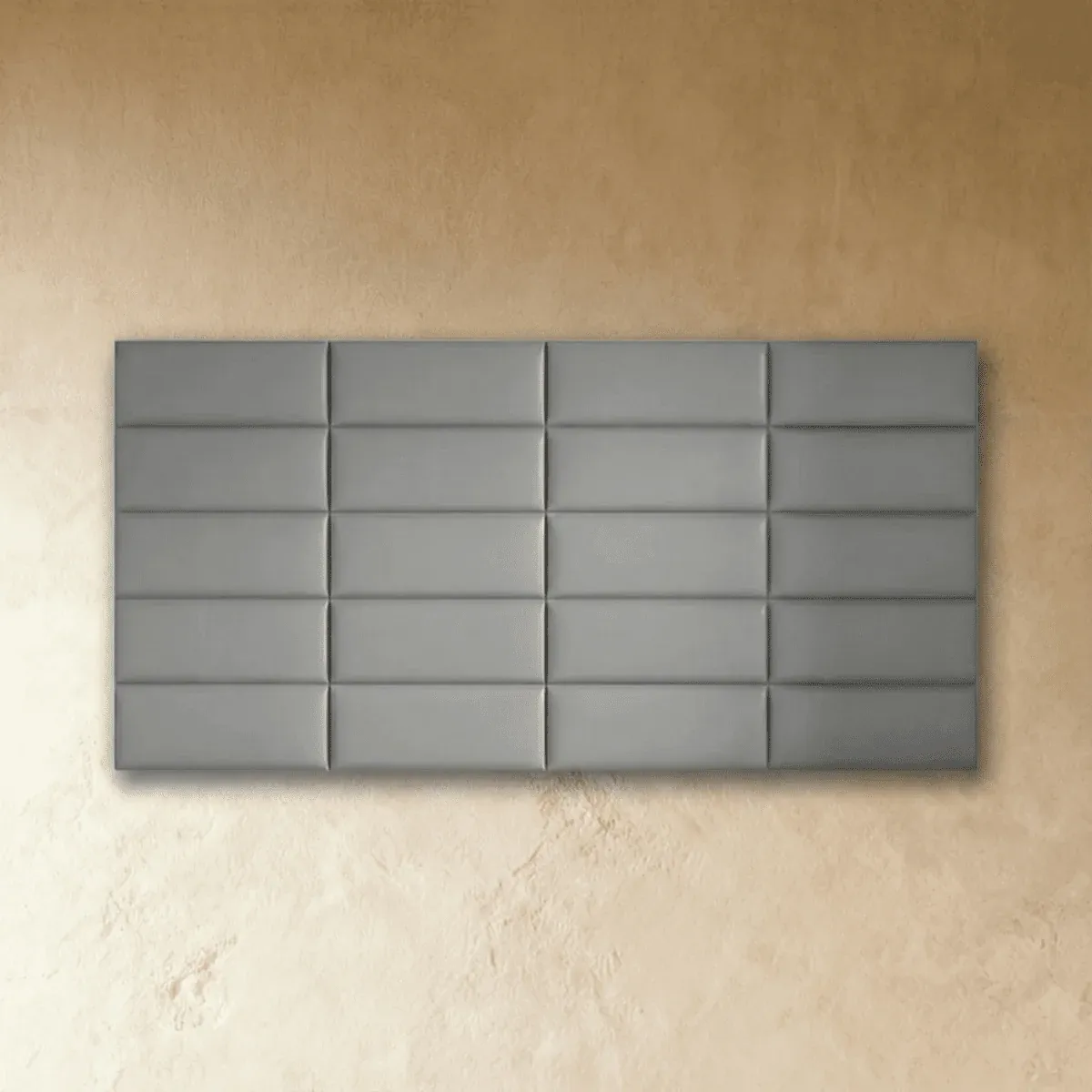 Upholstered Leather Wall Panels — 2